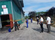 Tim Labfor Polda Sumut Gelar TKP Ulang di PT Aqua  Farm Nusantara