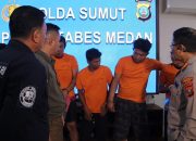 Polrestabes Medan Bekuk 7 Pencuri Motor, 3 Pelaku Ditembak