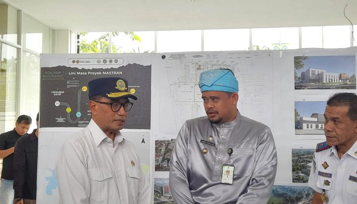 Menhub Cek Pembangunan BRT di Medan Bersumber dari Pinjaman Bank Dunia