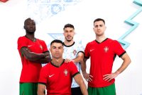 Tangkapan layar pemain Timnas Portugal tampil dalam sesi pemotretan untuk skuad Euro 2024, Jakarta, Jumat (19/4/2024, 11.50 WIB). Foto: ANTARA/Instagram/@portugal/Donny Aditra