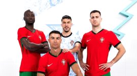 Tangkapan layar pemain Timnas Portugal tampil dalam sesi pemotretan untuk skuad Euro 2024, Jakarta, Jumat (19/4/2024, 11.50 WIB). Foto: ANTARA/Instagram/@portugal/Donny Aditra