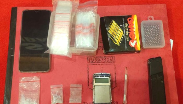 Polres Labusel Sita Magazine Air Softgun di Rumah Tersangka Narkoba