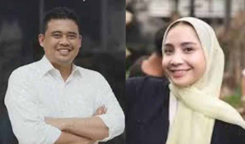 PKB mengusung Bobby Nasution sebagai cagub dan mengusulkan Nagita Slavina sebagai cawagub di Pilkada Sumut 2024. Foto: Kolase