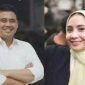 PKB mengusung Bobby Nasution sebagai cagub dan mengusulkan Nagita Slavina sebagai cawagub di Pilkada Sumut 2024. Foto: Kolase