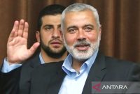 Pemimpin Hamas Ismail Haniyeh. Foto: Antara/albalad.co