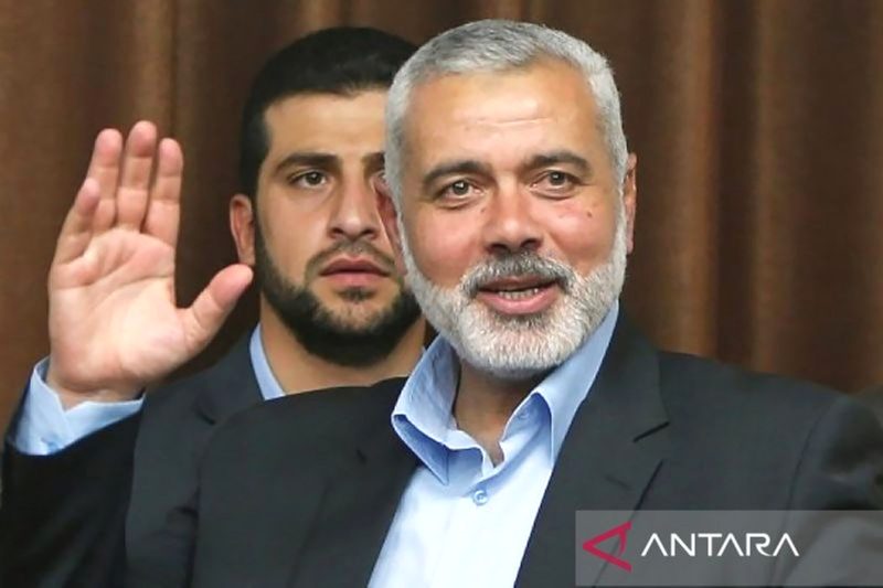 Pemimpin Hamas Ismail Haniyeh. Foto: Antara/albalad.co