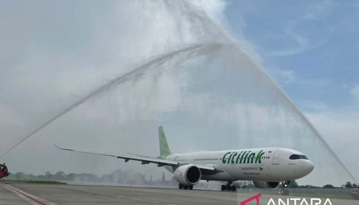 Kabar Baik, Citilink Buka Penerbangan Langsung dari Kulanamu ke Jeddah