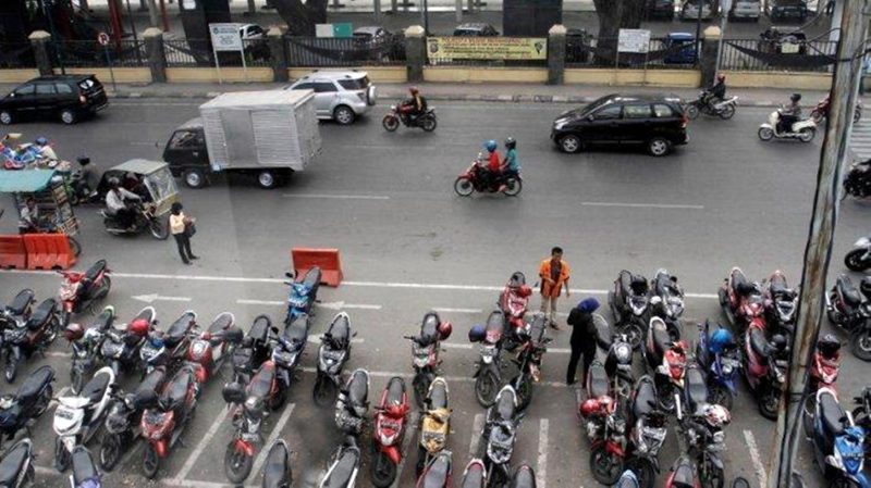 Ilustrasi lokasi parkir. Foto: Dok.Tribun-Medan/Dahnil Siregar