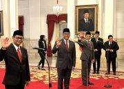 Presiden Jokowi Lantik Keponakan Prabowo Jadi Wamenkeu RI