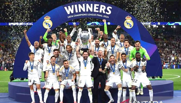 Fantastis, Real Madrid Menjadi Klub Pertama di Dunia Raup Pendapatan 1 Miliar Euro