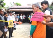 Polda Sumut Rekonstruksi Kasus Kematian Wartawan di Karo, Peragakan 57 Adegan