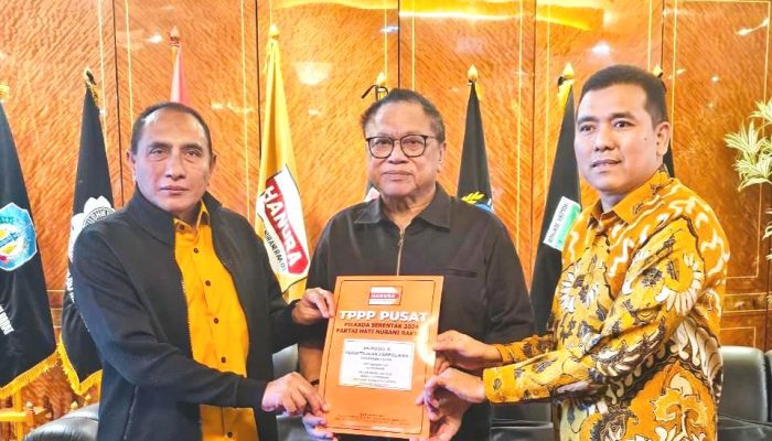 Edy Rahmayadi-Hasan Basri Sagala Terima B1KWK dari Hanura: Semakin Yakin Menang