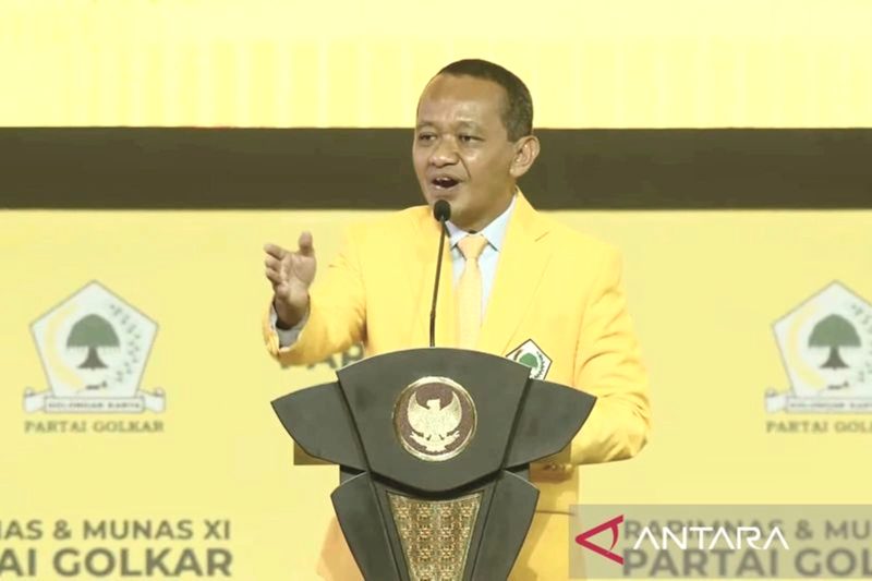 Ketua Umum DPP Partai Golkar Bahlil Lahadalia. Foto: Antara/HO-Golkar