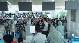 Bandara Internasional Kualanamu membuka rute penerbangan langsung ke Jeddah dan Madinah. Foto: PT Angkasa Pura Aviasi