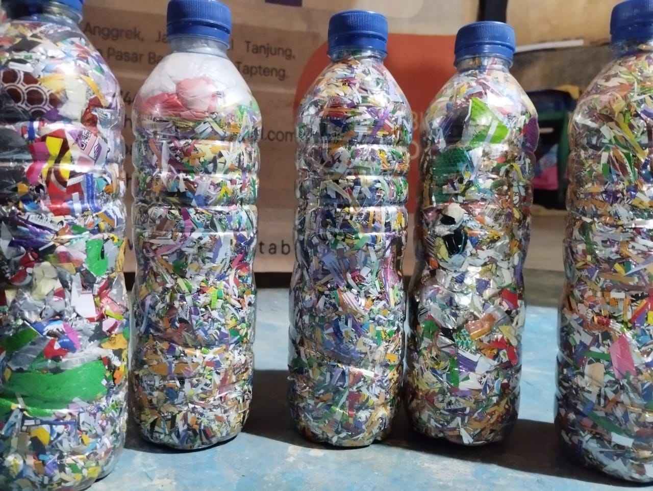 Ecobrick. Foto: Topikseru.com/ Damai Mendrofa