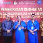 Pasangan bacalon Gubernur dan Wakil Gubernur Sumut Edy Rahmayadi - Hasan Basri Sagala menjalani pemeriksaan kesehatan. Foto: topikseru.com/Satria Hadhi Ningtyas