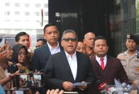 Sekretaris Jenderal DPP Partai Demokrasi Indonesia Perjuangan (PDIP) Hasto Kristiyanto. Foto: Antara