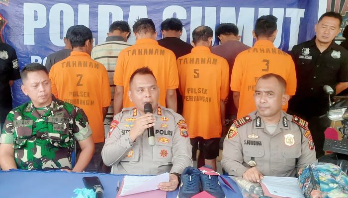 AKBP Rakutta Sitepu Apresiasi Polsek Perbaungan Ungkap 5 Kasus dalam Sepekan