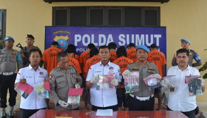 Polres Labusel Ringkus 9 Tersangka Narkoba dalam Dua Pekan, 5 Orang Residivis