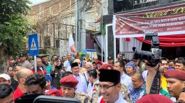 Balon Wali Kota Medan, Rico Waas. Foto: Topikseru.com/ Satria Hadhi Ningtyas