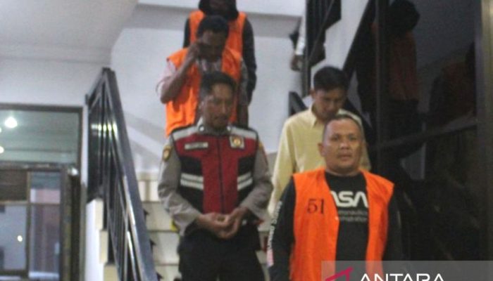 4 Tersangka Korupsi Penataan Pemakaman Umum di Kabupaten Karo Ditahan Kejari