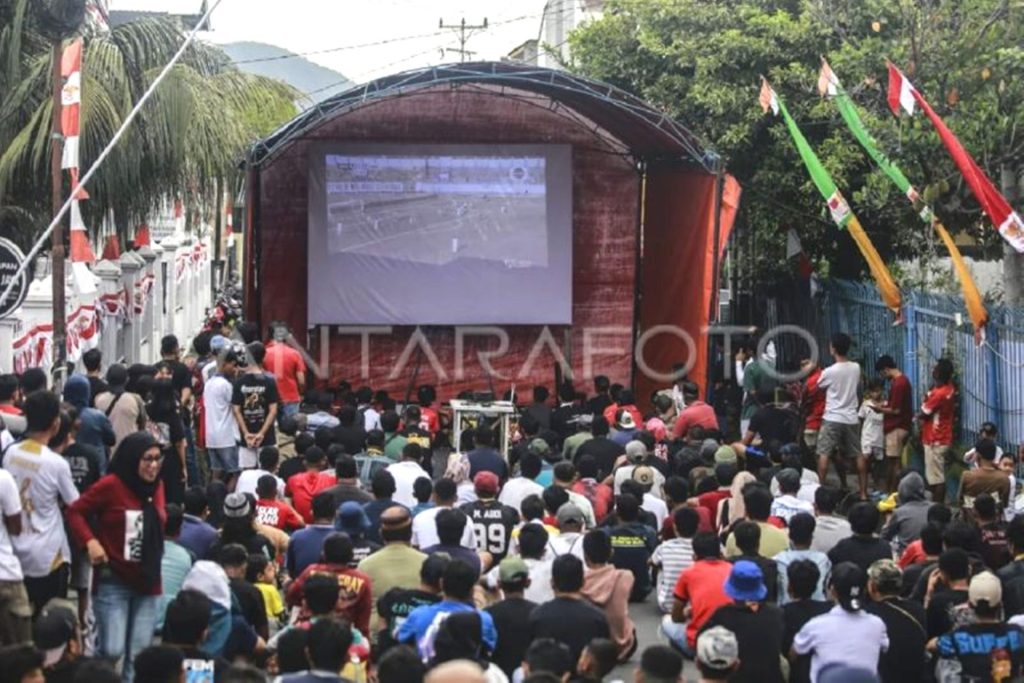PB PON Gelar Nobar di Seluruh Gampong di Aceh saat Pembukaan