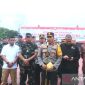 Wakil Kepala Polda Sumut Brigjen Pol Rony Samtana memberikan keterangan terkait pengamanan PON XXI, di Medan, Sumatera Utara, Jumat (23/8/2024). Foto: Antara/M. Sahbainy Nasution