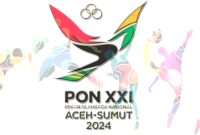 Logo Pekan Olahraga Nasional (PON) XXI 2024 di Aceh dan Sumatra Utara. Foto: Antara/HO