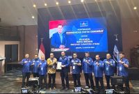 Wakil wali Kota Medan Aulia Rachman menerima dukungan dari Partai Demokrat. Foto: Istimewa