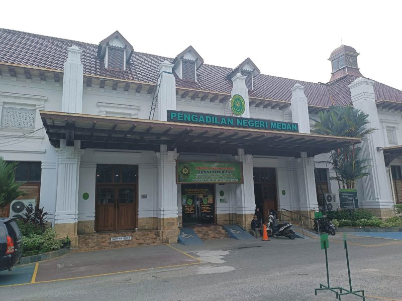 Pengadilan Negeri (PN) Medan. Foto: topikseru.com