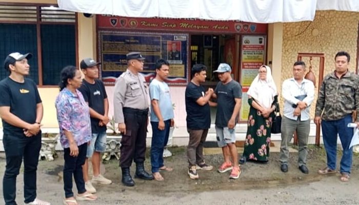 Polsek Bangun Fasilitasi Perdamaian Kasus Penganiayaan Sopir yang Viral di Medsos