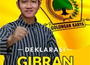 Gibran Enggan Tanggapi Soal Poster Dirinya Sebagai Calon Ketum Golkar Beredar