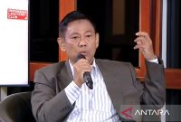 Tangkapan layar - Pengamat politik Selamat Ginting. Foto: ANTARA/YouTube/Indonesia Lawyers Club/Agatha Olivia Victoria