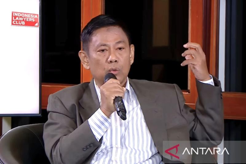 Tangkapan layar - Pengamat politik Selamat Ginting. Foto: ANTARA/YouTube/Indonesia Lawyers Club/Agatha Olivia Victoria