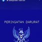 Viral di media sosial unggahan Garuda Biru dan tulisan 'Peringatan Darurat', salah satunya diunggah akun @warkopjurnalis di Instagram. Foto: Tangkapan layar