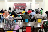 Suasana Rakor KPU Sibolga terkait Persiapan Penerimaan Pendaftaran Bakal Calon Wali Kota dan Wakil Wali Kota Sibolga Tahun 2024. Foto: Topikseru.com
