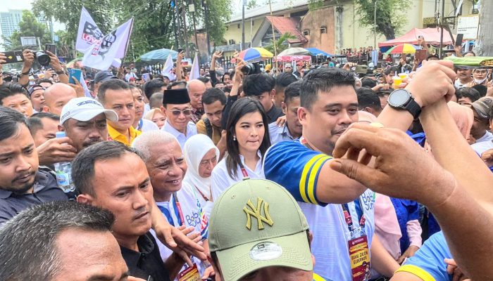 Daftar ke KPU, Bobby Nasution – Surya Naik Motor Listrik