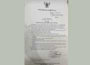 Wali Kota Sibolga Keluarkan Edaran Tentang Gempa Megathrust