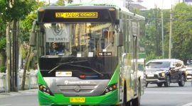 Bus Trans Metro Deli. Foto: Istimewa