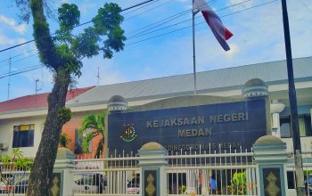 Kantor Kejari Medan. Foto: Topikseru.com/ Edward Gilbert Munthe