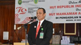Ketua Pengadilan Negeri (PN) Medan, Jon Sarman Saragih. Foto: Topikseru/ Edward Gilbert