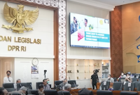Tangkapan layar Suasana Rapat Baleg DPR RI. Foto: Istimewa