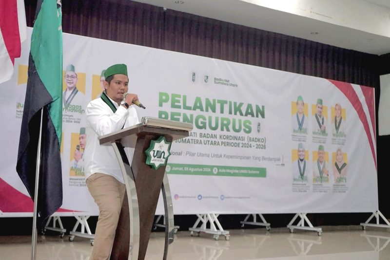 Ketua Umum Badko HMI Sumut Yusril Mahedra Butarbutar. Foto: Dok. Pribadi
