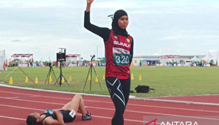 Pelari Sumut Nella Agustin Raih Medali Emas dan Pecahkan Dua Rekor Sekaligus