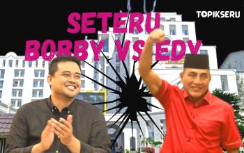 Edy Rahmayadi dan Bobby Nasution