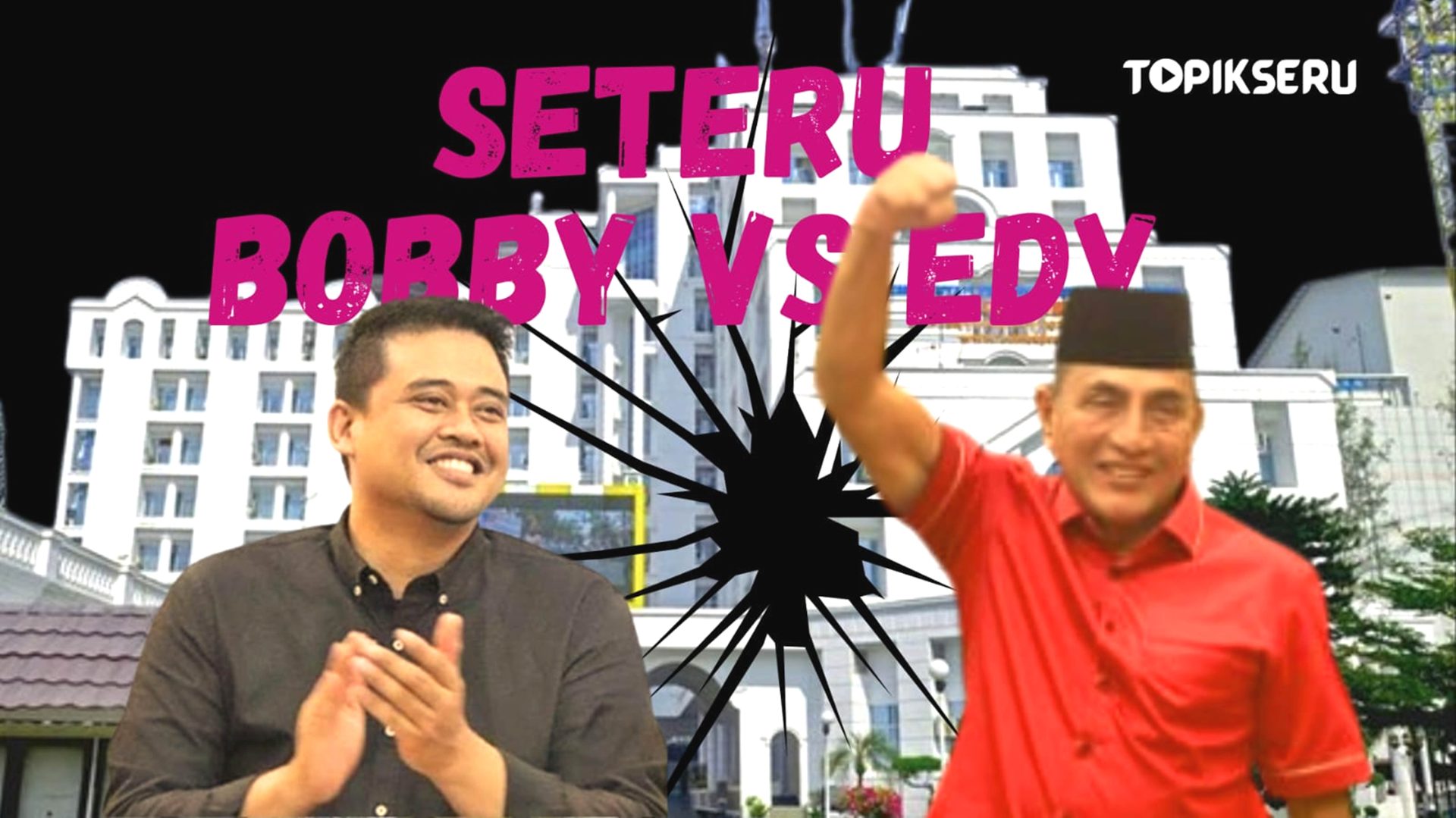 Edy Rahmayadi dan Bobby Nasution