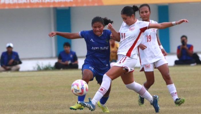 Tim Sepak Bola Putri Jabar Raih Medali Emas setelah Taklukkan DKI Jakarta 3-0