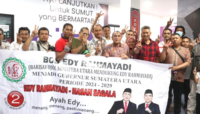 Komunitas Ojek Daring Bertemu Edy Rahmayadi, Keluhkan Kesejahteraan dan Keamanan