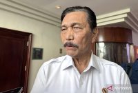 Menteri Koordinator Kemaritiman dan Investasi Luhut Binsar Pandjaitan. Foto: Antara