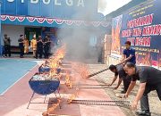 1,7 Juta Rokok Ilegal Dimusnahkan Bea Cukai Teluk Nibung, Kerugian Negara Rp 1,1 Miliar